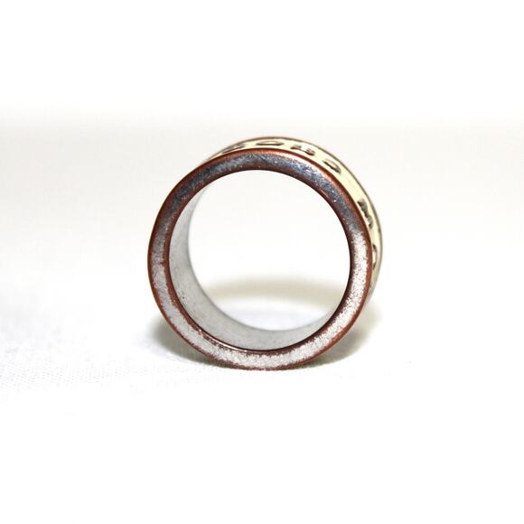 Marc Jacobs Logo Print Ring Size 6 - Picture 5 of 8